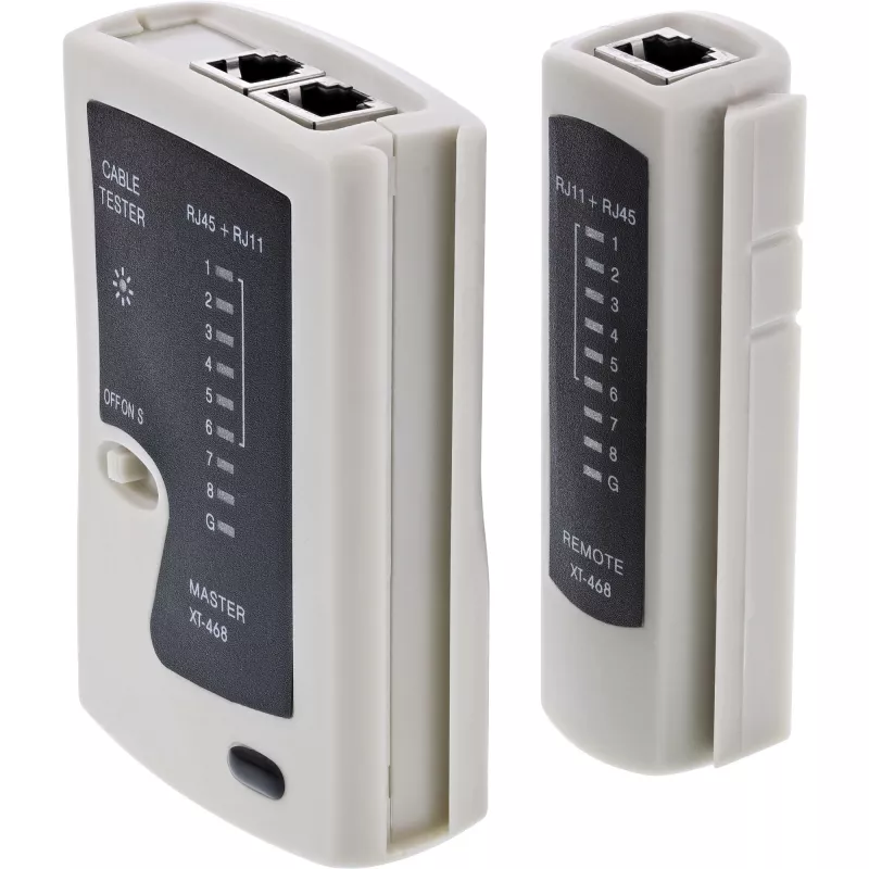 InLine RJ45 kaablite ja pistikute tester 9 kontroll-LEDiga