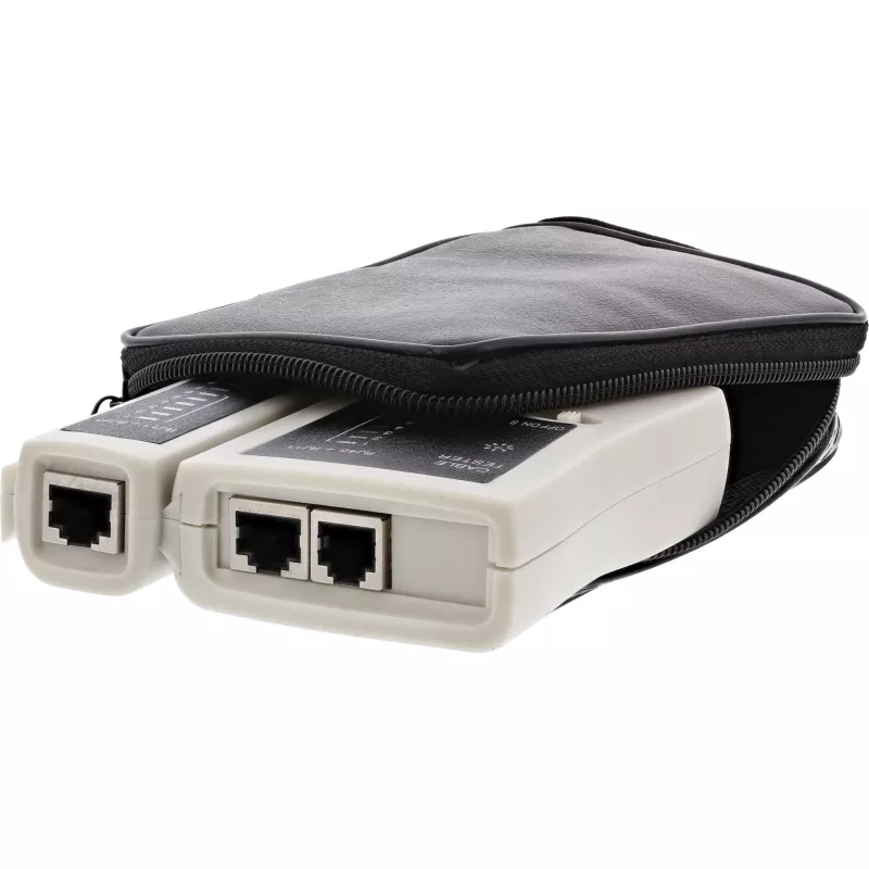 InLine RJ45 kaablite ja pistikute tester 9 kontroll-LEDiga