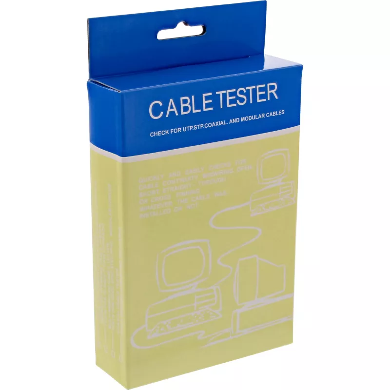 InLine RJ45 kaablite ja pistikute tester 9 kontroll-LEDiga