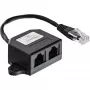 InLine ISDN-jagaja 69932B 1 -> 2 0,15 m takistitega