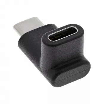 USB 3.2 Gen.2 adapter InLine 35807 USB-C isane emasele C üles/alla nurga all