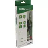 InLine õhuke Audio lennukipistiku kaabel 2x 3,5 mm isane - 1x emane, 2 m