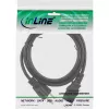 InLine toitekaabel, Jaapani pistik IEC-le, must, 5 m