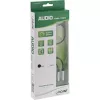 InLine Õhuke Audio Y-kaabel 3,5 mm isane / 2x emane, helitugevuse reguleerimisega 0,25 m