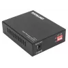 Intellinet Gigabit PoE+ meediakonverter, 1 × 1000Base-T RJ45 port kuni 1 × SFP port, PoE+ injektor