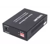 Intellinet Gigabit PoE+ meediakonverter, 1 × 1000Base-T RJ45 port kuni 1 × SFP port, PoE+ injektor