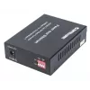 Intellinet Gigabit PoE+ meediakonverter, 1000Base-T RJ45 port 1000Base-LX (SC) ühemoodilisele, 20 km (12,4 mi), PoE+ süstija