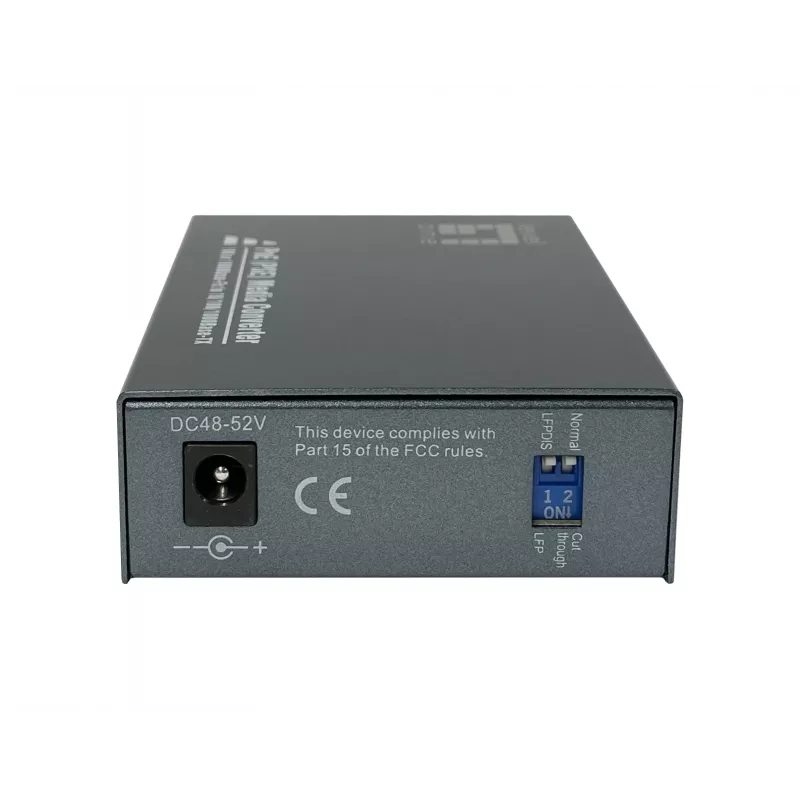 LevelOne RJ45-SC Gigabit-meediumikonverter, PoE PSE, mitmekiuline fiiber, 0,5 km