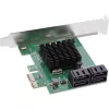 InLine SATA 6Gb/s Controller 4x SATA-ga, PCIe 2.0
