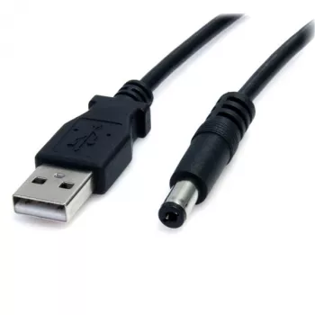 StarTech.com USB–5,5 mm toitekaabel – M-tüüpi silinder – 3 jalga