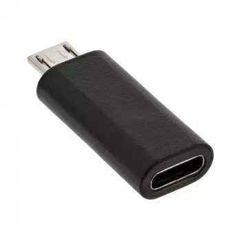 USB 2.0 adapter InLine 33302I Micro-USB isane USB-C emasele