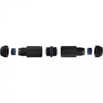 InLine Cat.6 ühendusmuhv, veekindel IP67, 2x RJ45 emane/emane, 1:1