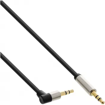 InLine Õhuke helikaabel 3,5 mm isane / isane nurgaga Stereo 10 m