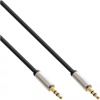 InLine õhuke Audio kaabel 3,5mm isane / isane, Stereo, 10m