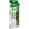 InLine õhuke Audio kaabel 3.5mm isane / 2x RCA isane 10m
