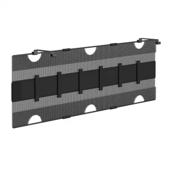 InLine hoiuvõrk lauaaluseks paigaldamiseks takjakinnitustega, must, maksimaalne seadme laius 30 cm, 310×910×15 mm