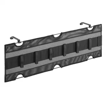InLine hoiuvõrk lauaaluseks paigaldamiseks takjakinnitustega, must, maksimaalne seadme laius 30 cm, 310×910×15 mm