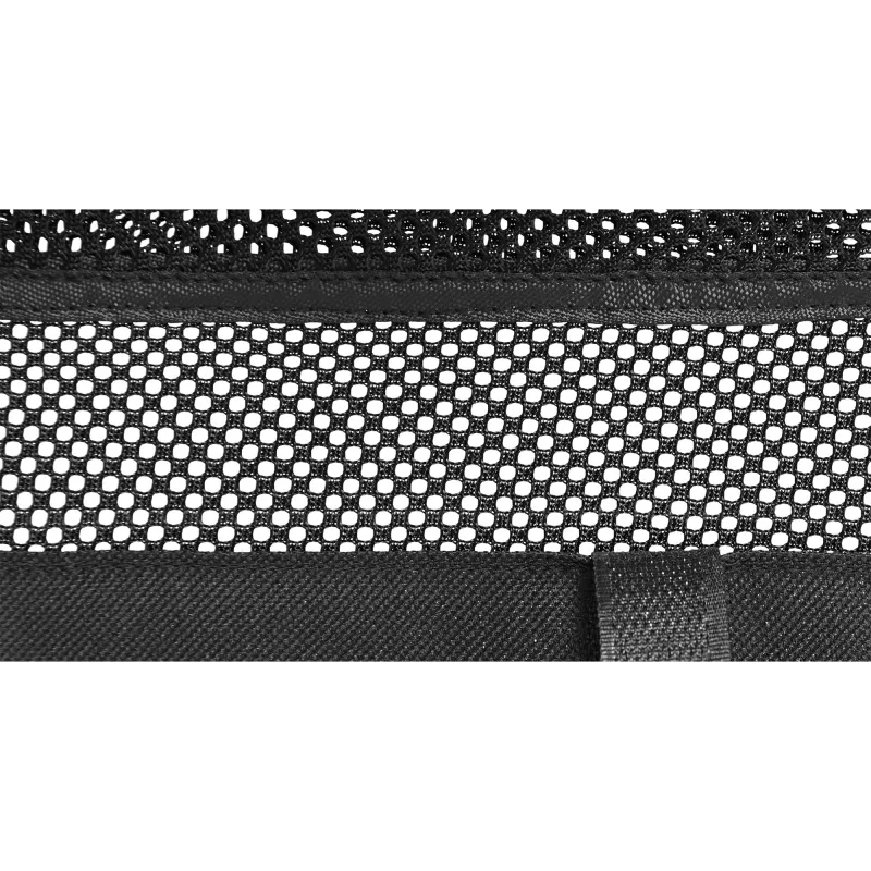 InLine hoiuvõrk lauaaluseks paigaldamiseks takjakinnitustega, must, maksimaalne seadme laius 30 cm, 310×910×15 mm