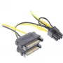 InLine toiteadapter 2x SATA / 6 kontaktiga PCIe graafikakaardile 26628B