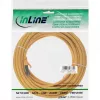 InLine paigakaabel S/FTP PiMF Cat.6A halogeenivaba 500MHz kollane 7.5m
