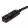 StarTech.com 3m USB 3.0 aktiivne pikenduskaabel - M/F, 3 m, USB A, USB A, USB 3.2 Gen 1 (3.1 Gen 1), must