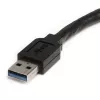 StarTech.com 3m USB 3.0 aktiivne pikenduskaabel - M/F, 3 m, USB A, USB A, USB 3.2 Gen 1 (3.1 Gen 1), must