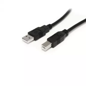 StarTech.com 9 m (30 jalga) aktiivne USB 2.0 A-B kaabel, 9 m, USB A, USB B, USB 2.0, 0,48 Gbit/s, must