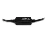 StarTech.com 9 m (30 jalga) aktiivne USB 2.0 A-B kaabel, 9 m, USB A, USB B, USB 2.0, 0,48 Gbit/s, must