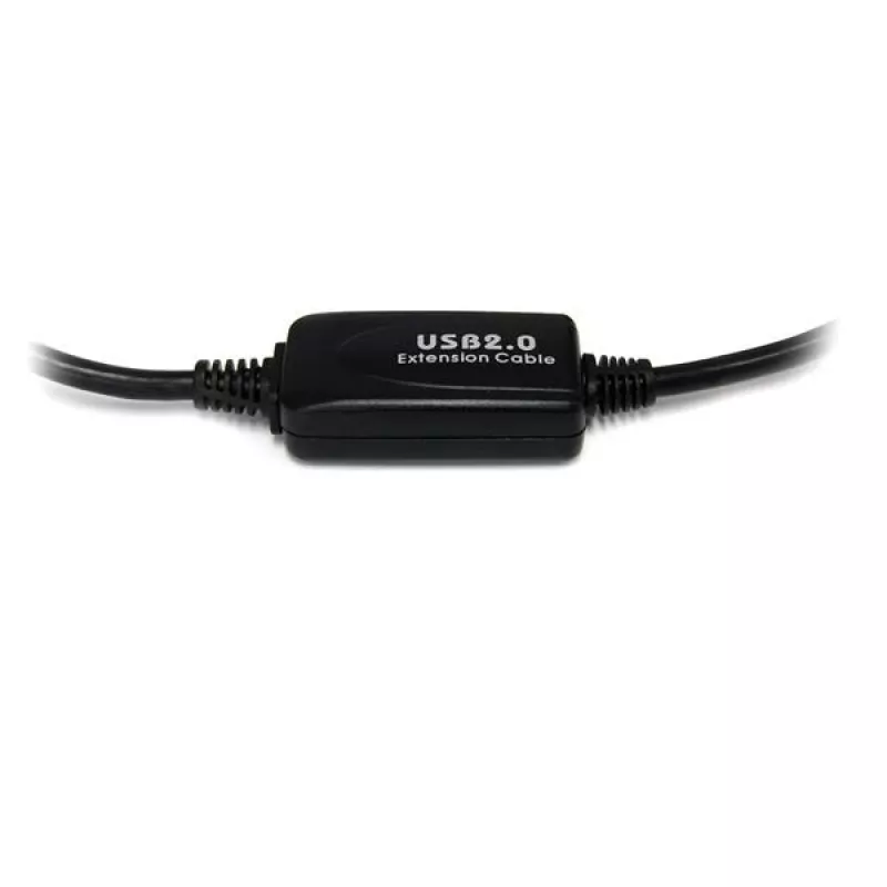 StarTech.com 9 m (30 jalga) aktiivne USB 2.0 A-B kaabel, 9 m, USB A, USB B, USB 2.0, 0,48 Gbit/s, must