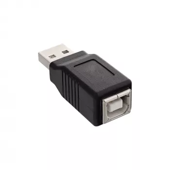USB 2.0 adapter, A-tüüpi isane / B-tüüpi emane, InLine 33443