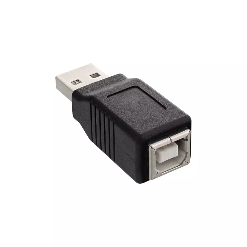 USB 2.0 adapter, A-tüüpi isane / B-tüüpi emane, InLine 33443