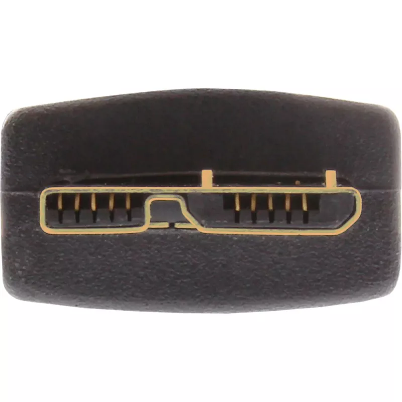 InLine USB 3.2 Gen.1 kaabel Type A-pistik / Micro B-pistik, must, 0,5 m