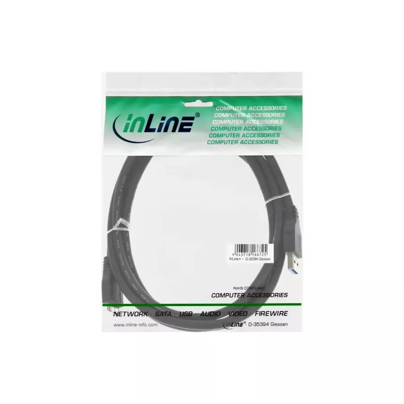 Microconnect USB3.0AB5MICRO USB-kaabel USB 3.2 Gen 1 (3.1 Gen 1) 5 m USB A Micro-USB B Must