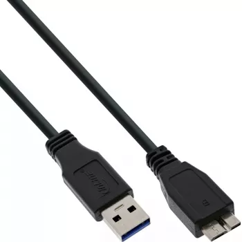 Microconnect USB3.0AB5MICRO USB-kaabel USB 3.2 Gen 1 (3.1 Gen 1) 5 m USB A Micro-USB B Must