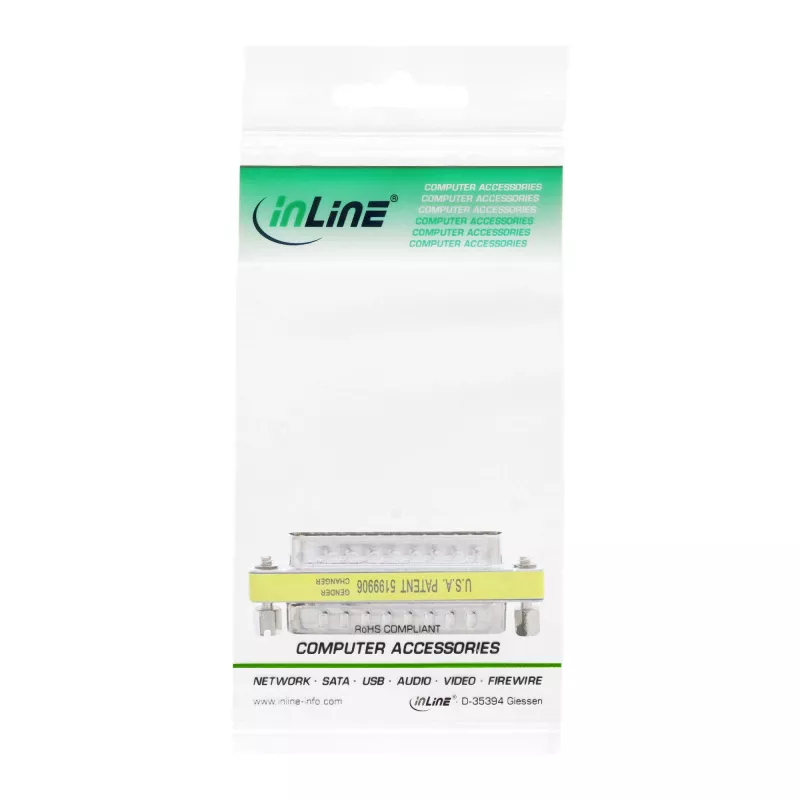 InLine Mini soovaheti 25 pin Sub-D isane / isane
