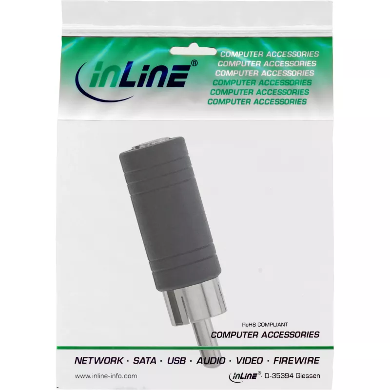 InLine Audio Adapter RCA isane / 3,5 mm mono emane 99325