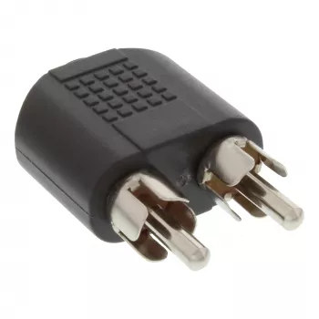 Audioadapter 3,5 mm emane stereopesa / 2x RCA isane InLine 99343