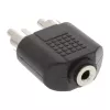 Audioadapter 3,5 mm emane stereopesa / 2x RCA isane InLine 99343