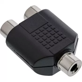 Heliadapter 3,5 mm pesa emane mono / 2x RCA emane InLine 99338