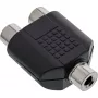 Heliadapter 3,5 mm pesa emane mono / 2x RCA emane InLine 99338