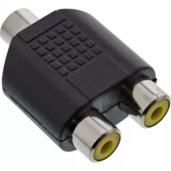 Heliadapter 3,5 mm pesa emane mono / 2x RCA emane InLine 99338