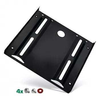InLine HDD/SSD kinnitusraam, 2,5-tolliselt 3,5-tollisele, kruvidega, must