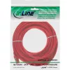 InLine patch-kaabel S/FTP PiMF Cat.6 250MHz PVC vask punane 40m