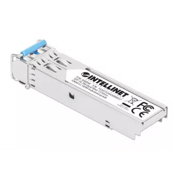 Intellinet Industrial Gigabit Fiber SFP Optical transiiver Module 1000Base-LX Single-Mode 10 km Hõbedane