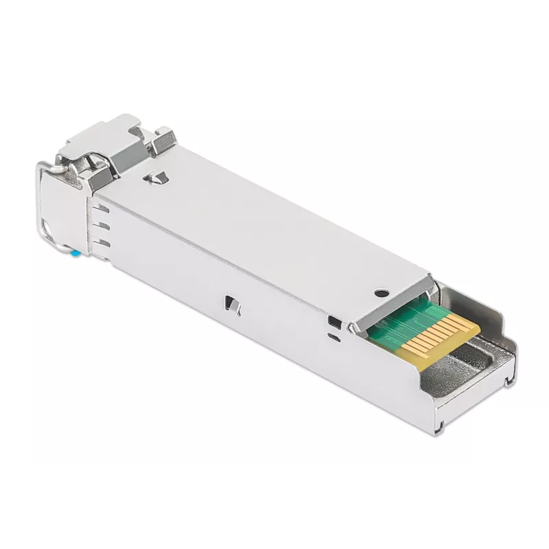 Intellinet Industrial Gigabit Fiber SFP Optical transiiver Module 1000Base-LX Single-Mode 10 km Hõbedane