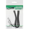 InLine modulaarkaabel RJ45 8P4C / RJ11 6P4C isane/isane 10m