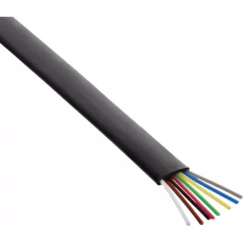 Modular kaabel InLine 68818 8 Wire Ribbon kaabel 100m Ring Must
