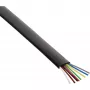 Modular kaabel InLine 68818 8 Wire Ribbon kaabel 100m Ring Must