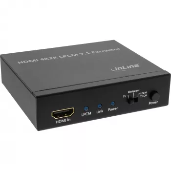 InLine HDMI heli eraldaja, sisend 4K2K HDMI
