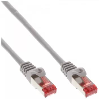 InLine patch-kaabel S/FTP PiMF Cat.6 250MHz vask halogeenivaba hall 50m